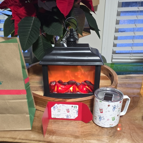 Other - 2025 Starbucks x Roller Rabbit: Coffeehouse Stainless Steel Mug Limited Edition